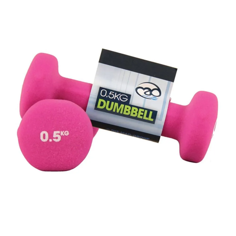 0.5Kg Neoprene Dumbbells - Pair