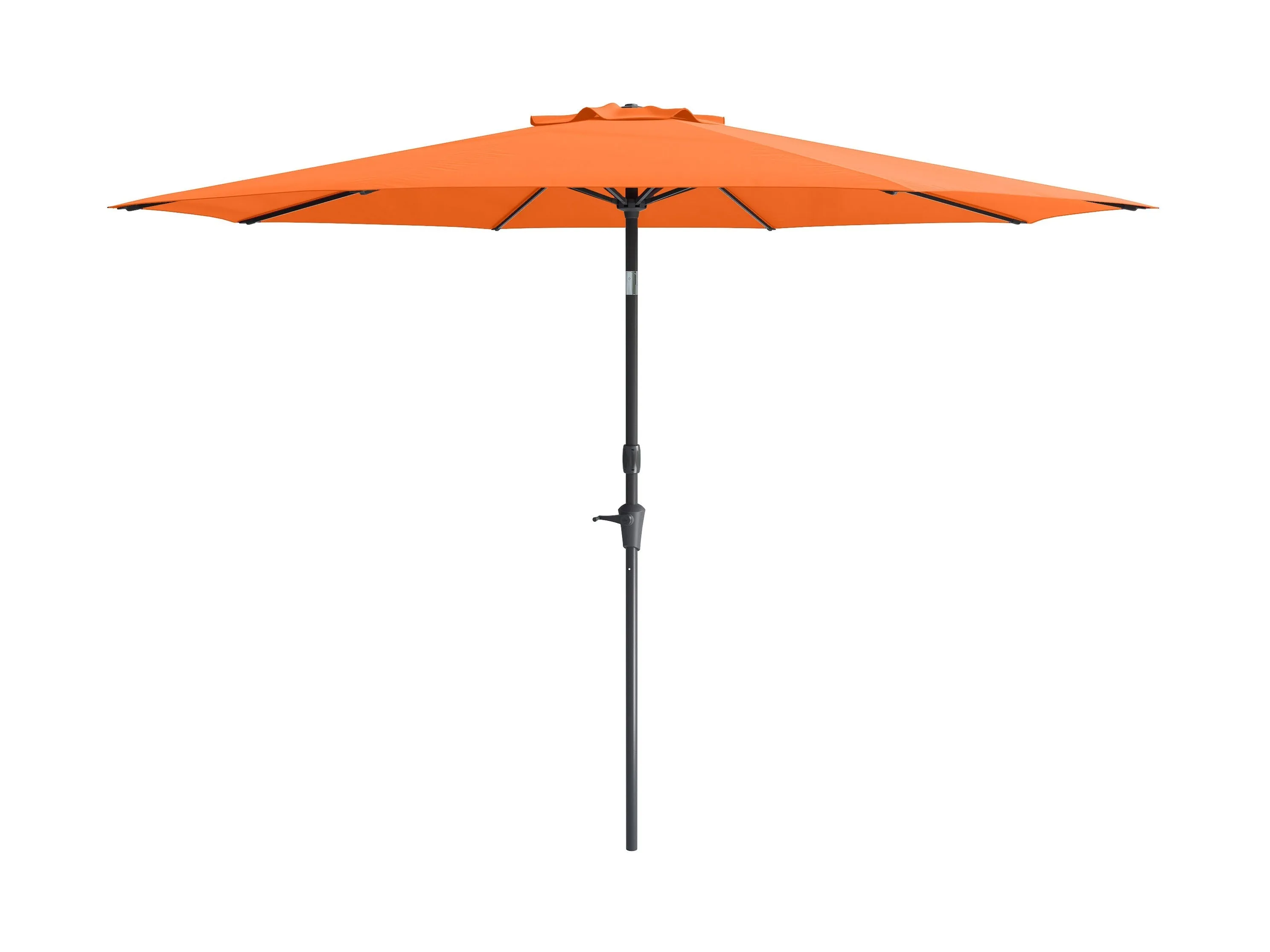 10ft Wind Resistant Orange Patio Umbrella