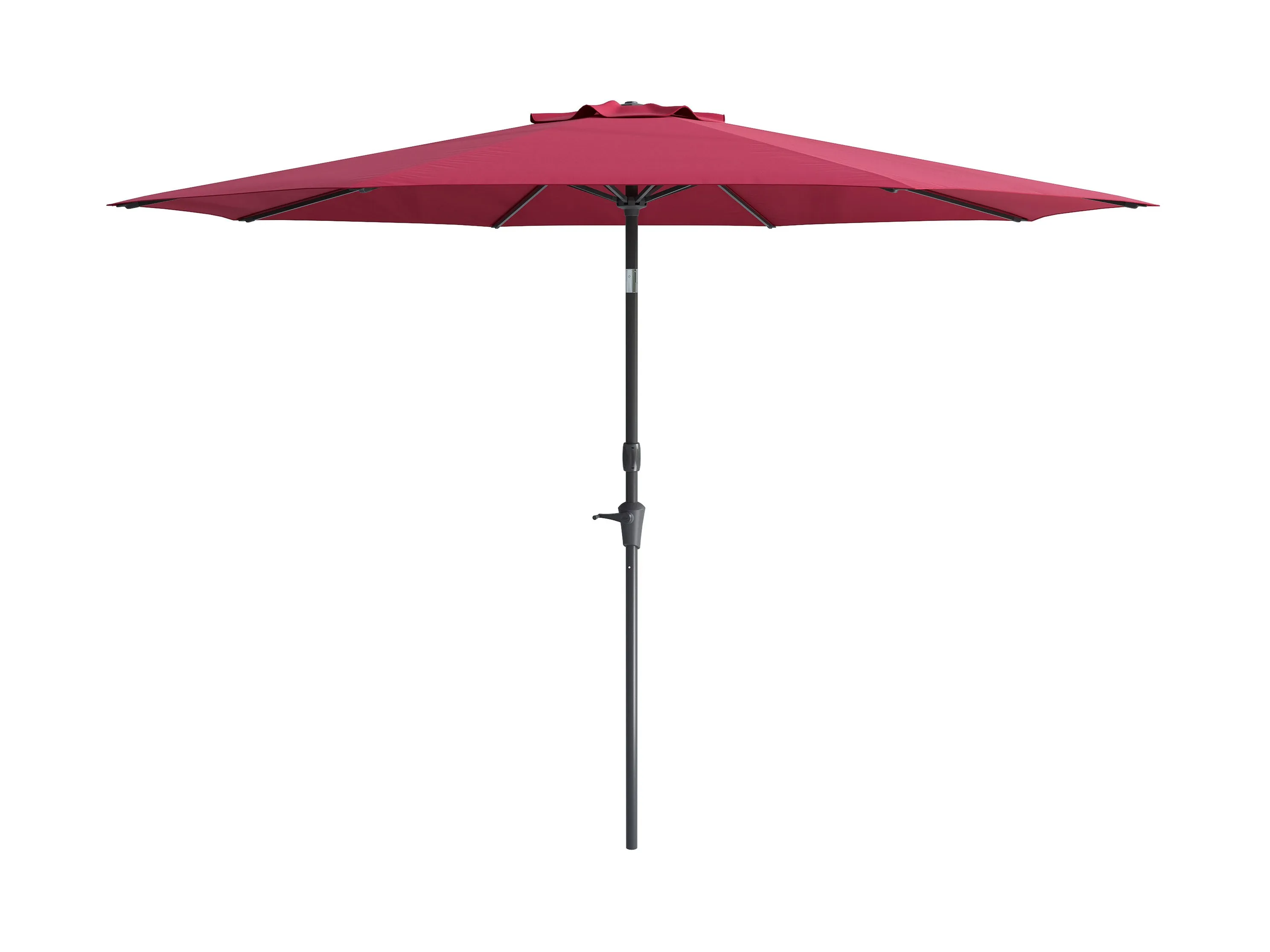 10ft Wind Resistant Wine Red Patio Umbrella