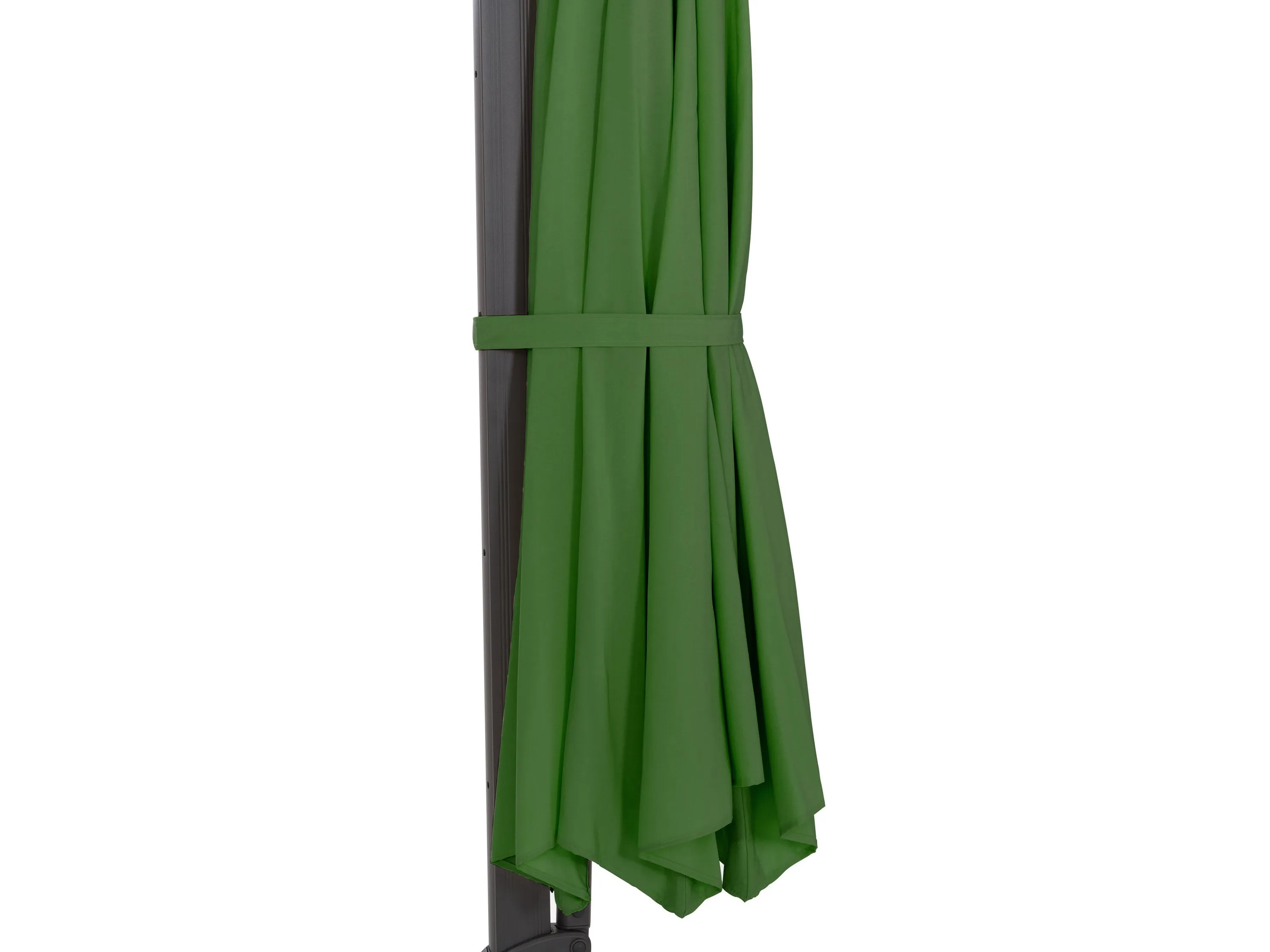 11.5ft Deluxe Offset Patio Umbrella - Forrest Green