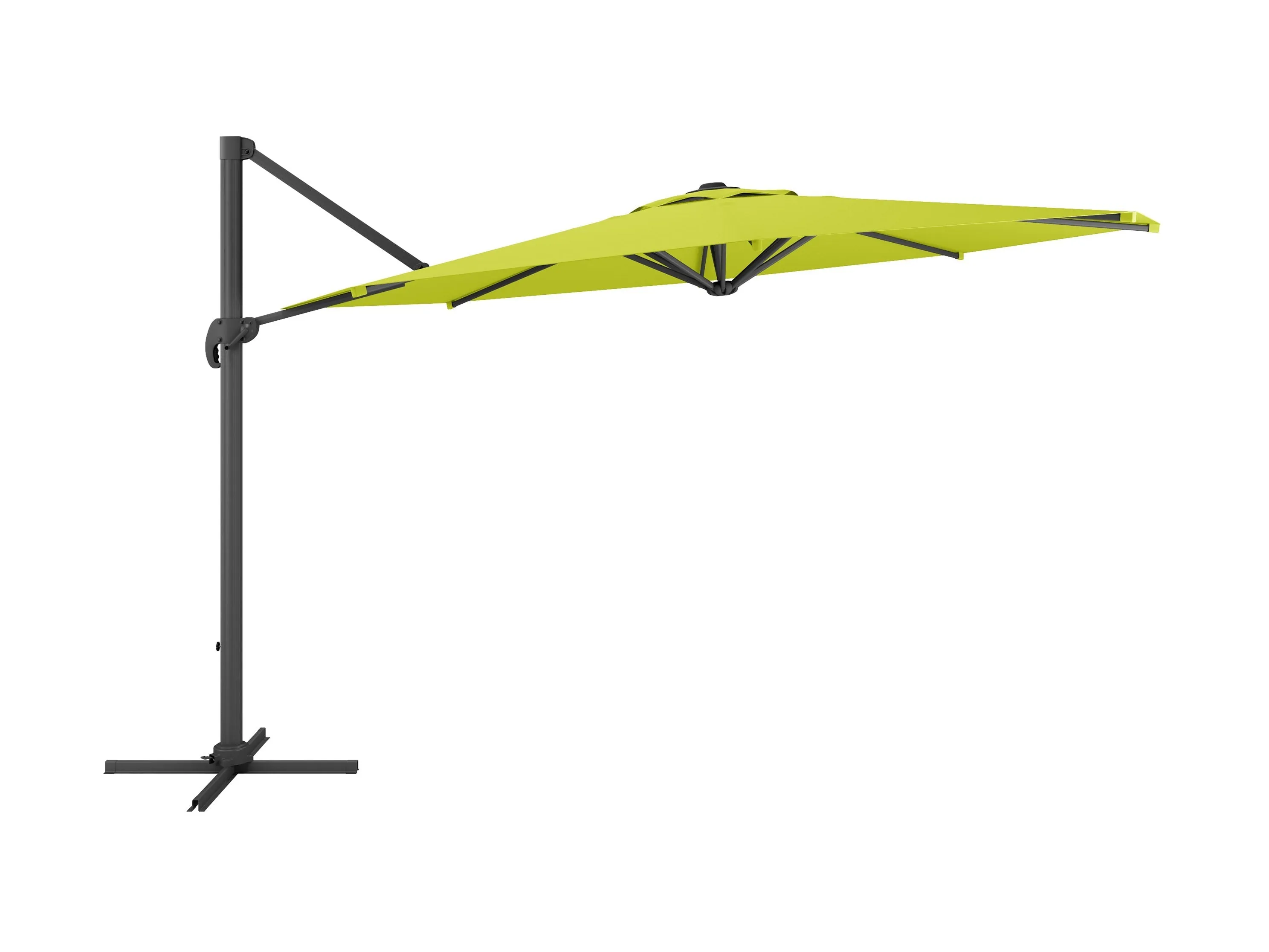 11.5ft Deluxe Offset Patio Umbrella - Lime Green