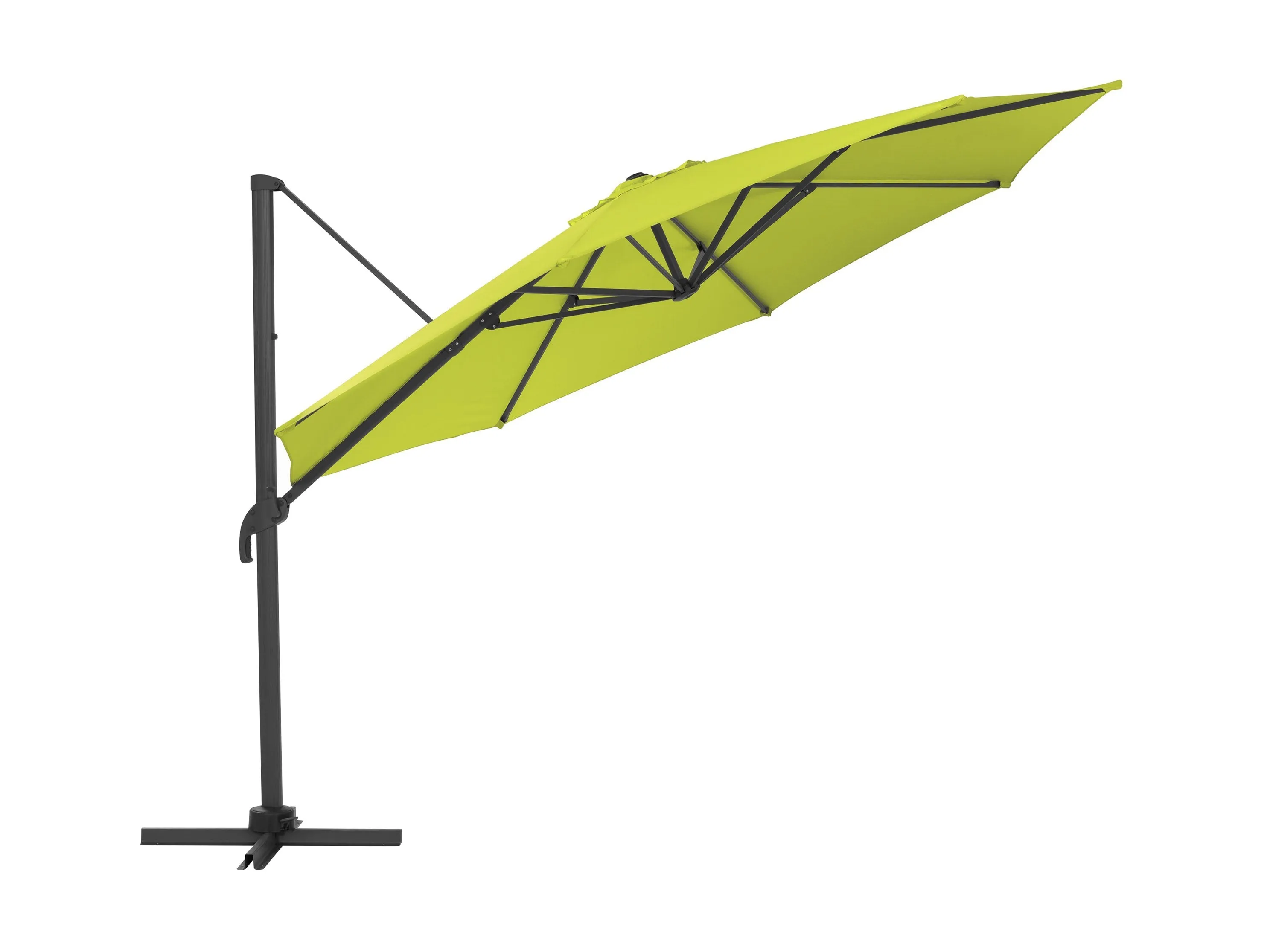 11.5ft Deluxe Offset Patio Umbrella - Lime Green