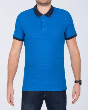 2t Finner Slim Fit Tall Polo Shirt (blue)