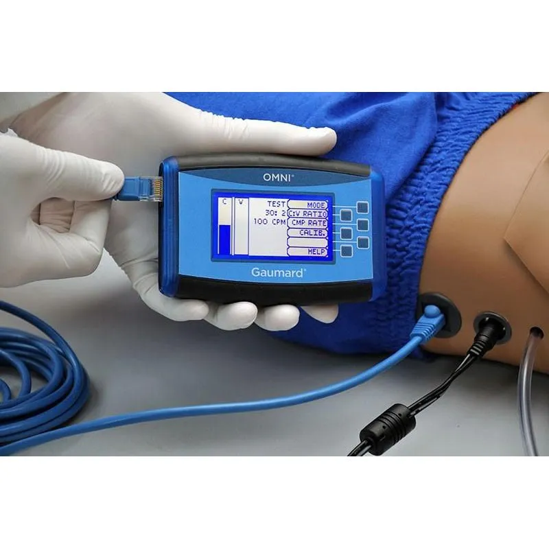 5-Year CPR Simulator w- I.V. Arm, I.O Access and OMNI® Code Blue, Medium