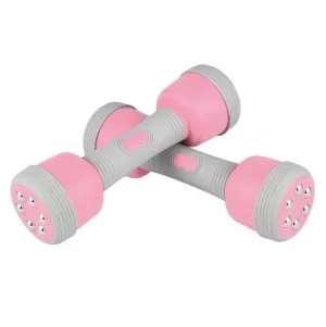 Abhsant Dumbbells Set for Home Workouts Adjustable Fitness Accessory for Exercise 5-in-1 Dumbbell Set with Non-Slip