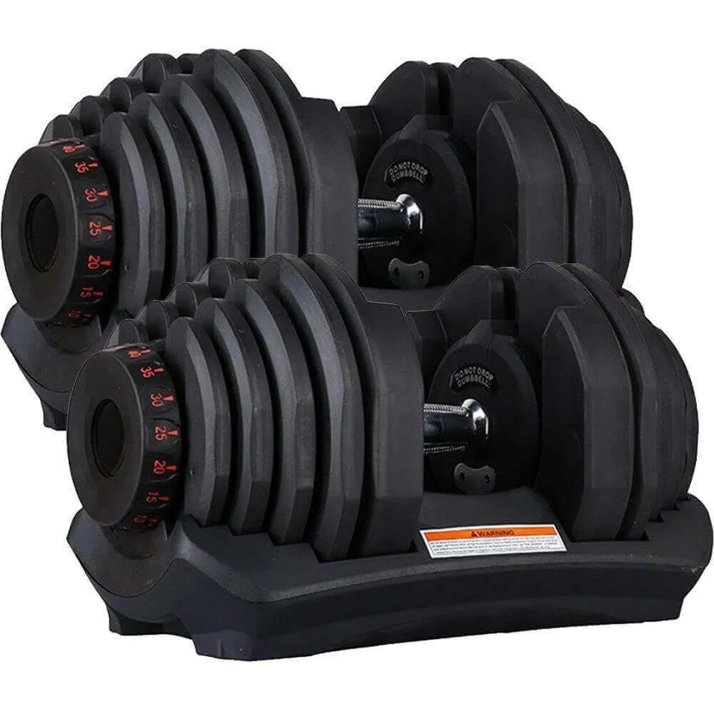 Adjustable Dumbbells 40Kg 2PCS Set