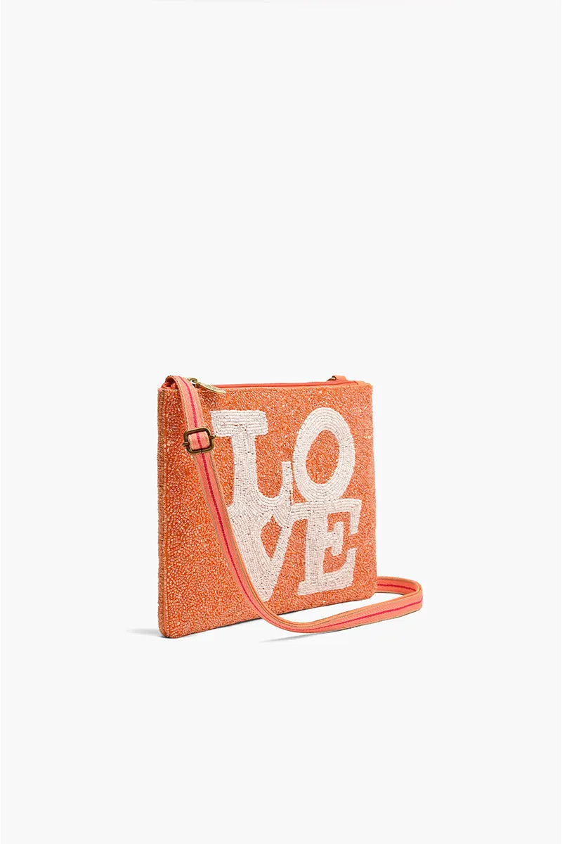 All My Love Top Zip Clutch