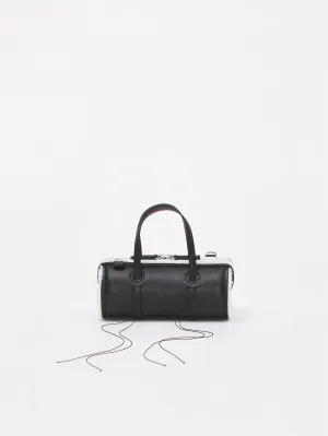 Anona Cylinder Bag in Black by Dentro