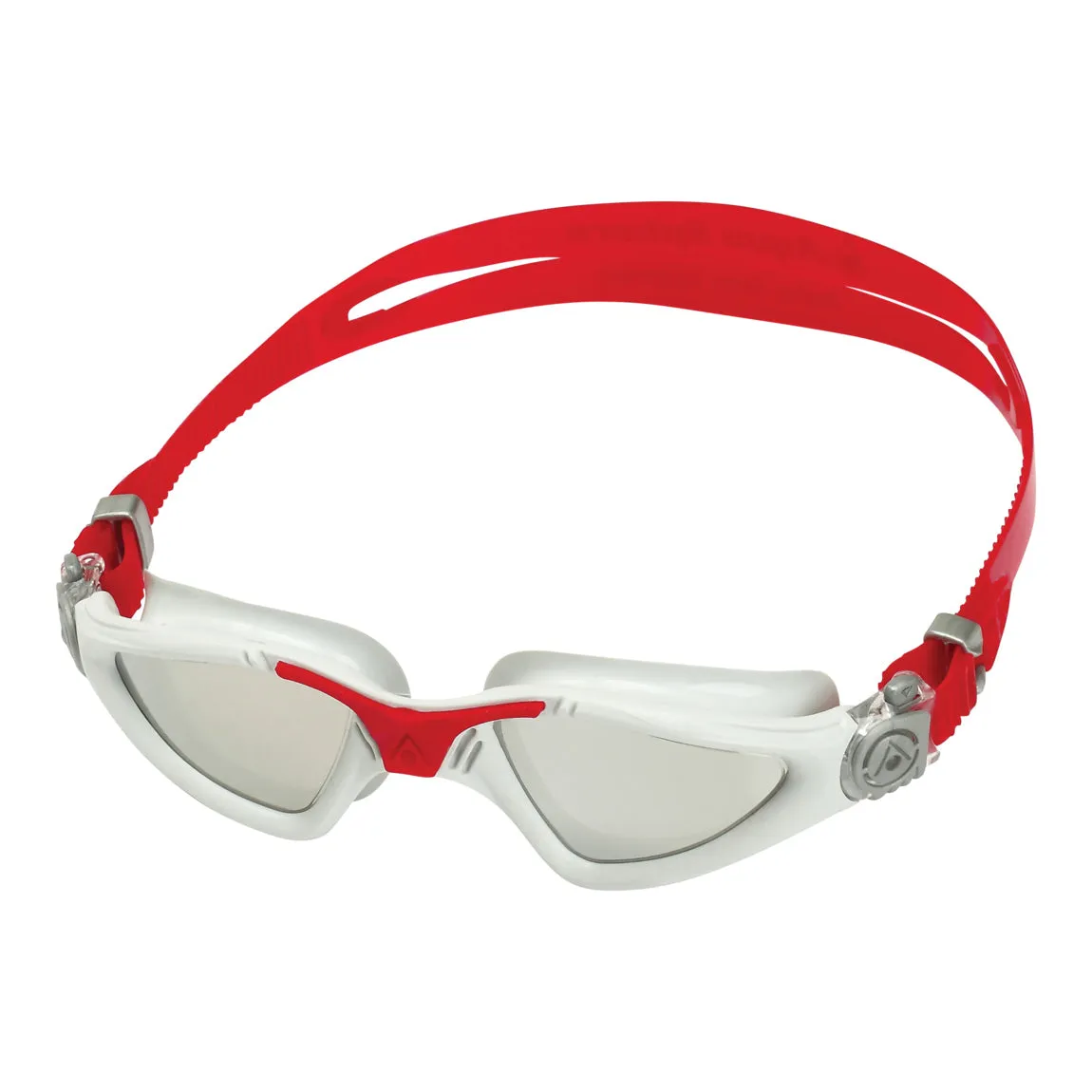 Aqua Sphere Kayenne.A - Grey/Red:Silver Titanium Mirrored