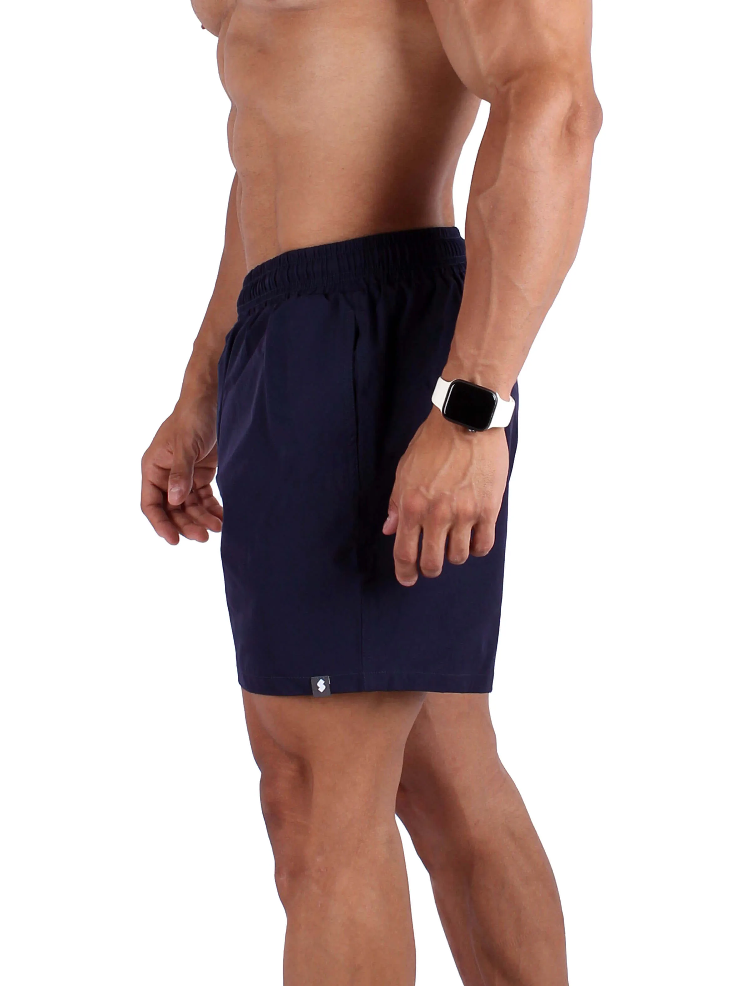 AQUA Sports Swim Shorts - Navy Blue