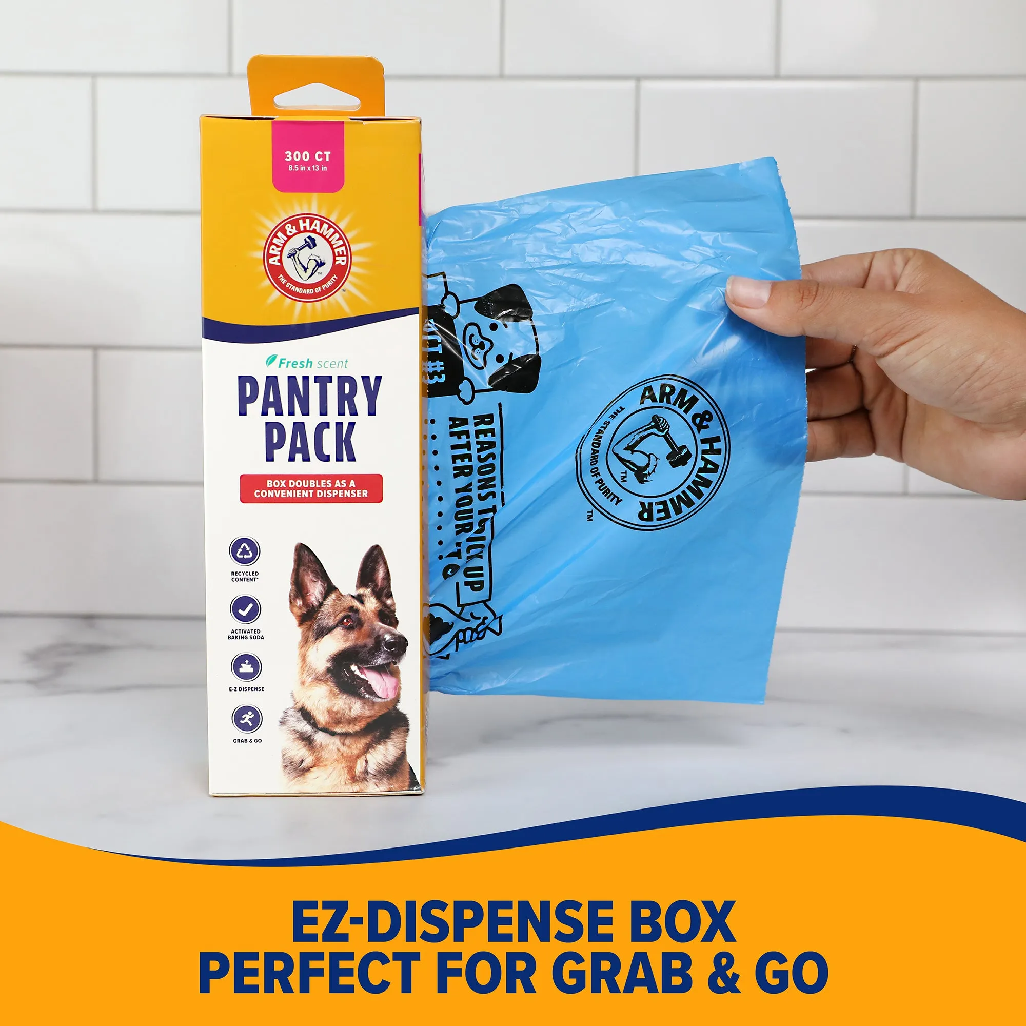 Arm & Hammer Pantry Pack Waste Bags 300 ct.