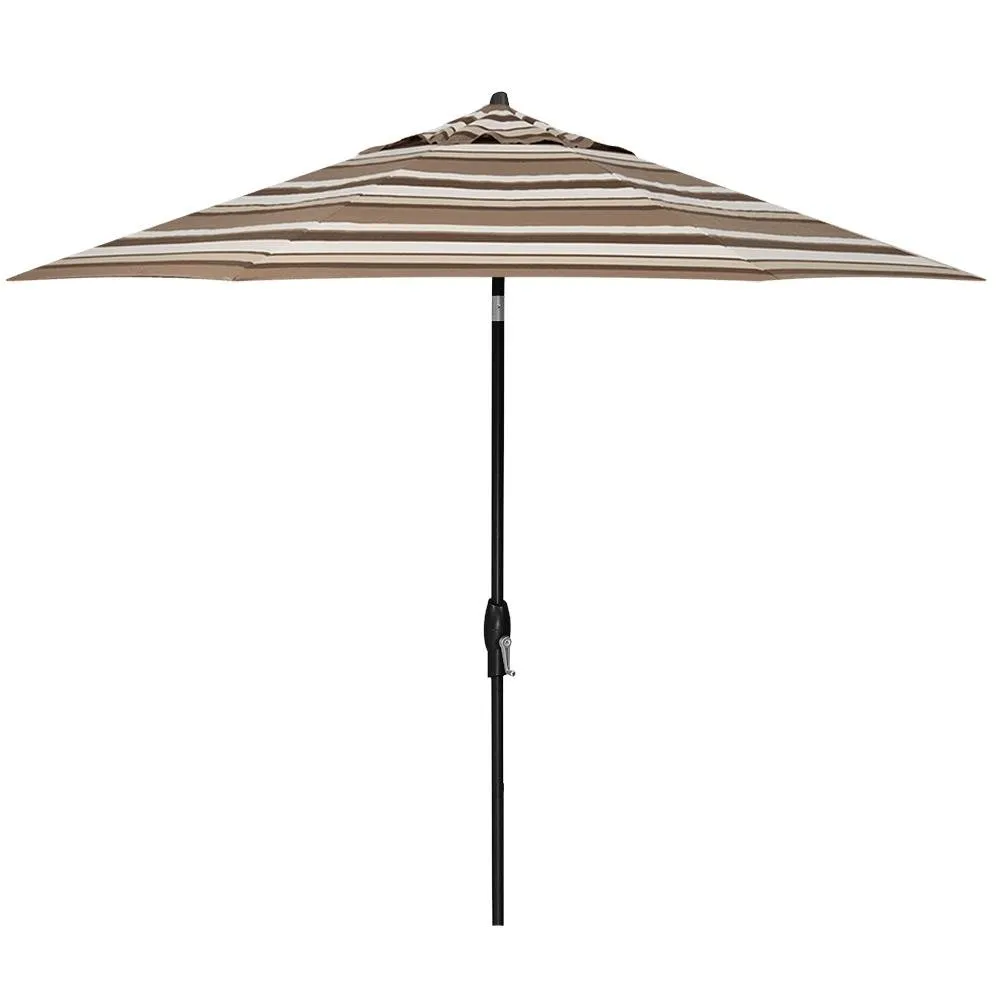 Auto Tilt Umbrella with O'bravia 2 Fabric 9' by Treasure Garden