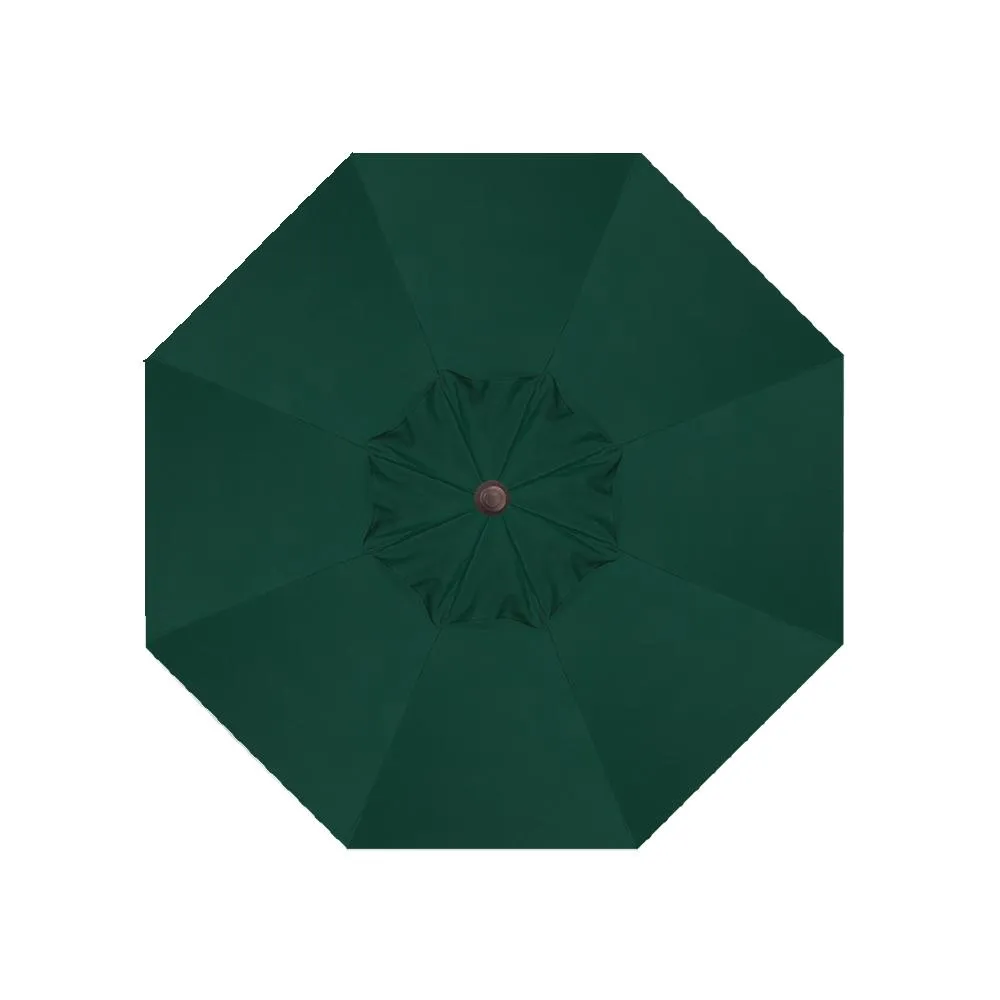 Auto Tilt Umbrella with O'bravia 2 Fabric 9' by Treasure Garden