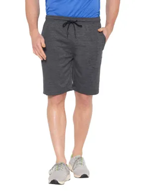 Bodyactive Polyester Sports Shorts for Men-SH30-BLK