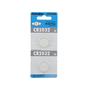 Camelion Lithium Battery CR2032 3V X2 1pack