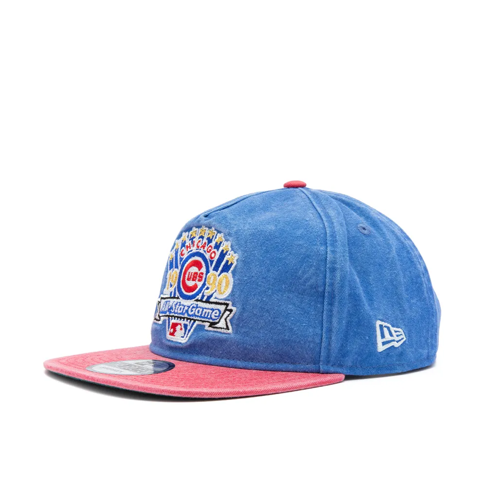 Chicago Cubs Pigment-dyed Golfer Snapback 'Royal/ Red'