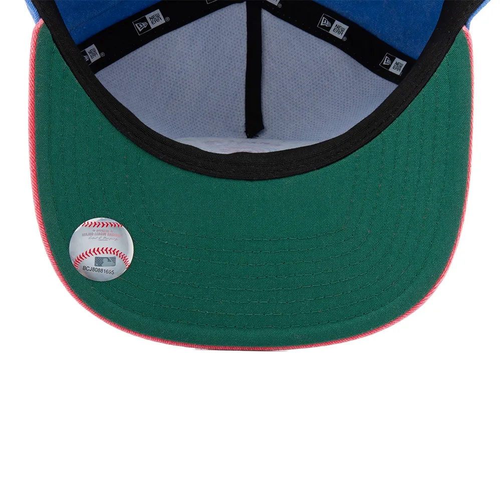 Chicago Cubs Pigment-dyed Golfer Snapback 'Royal/ Red'