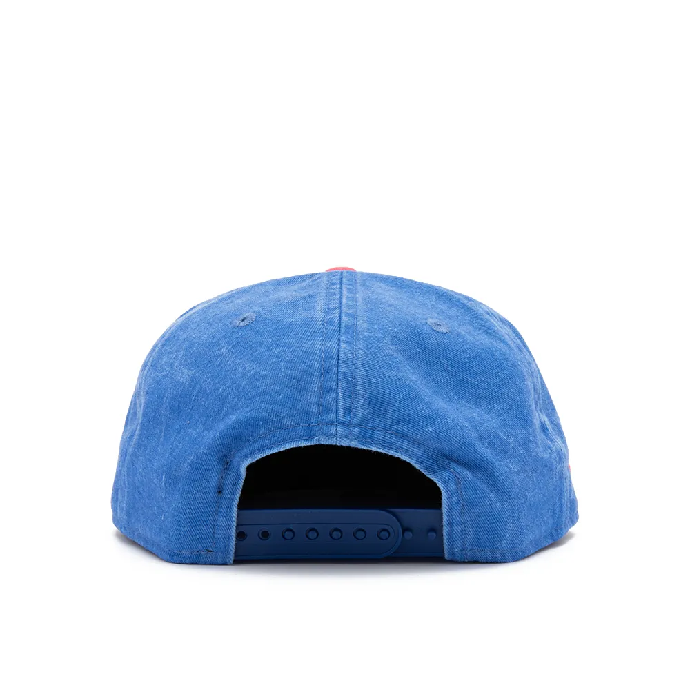 Chicago Cubs Pigment-dyed Golfer Snapback 'Royal/ Red'