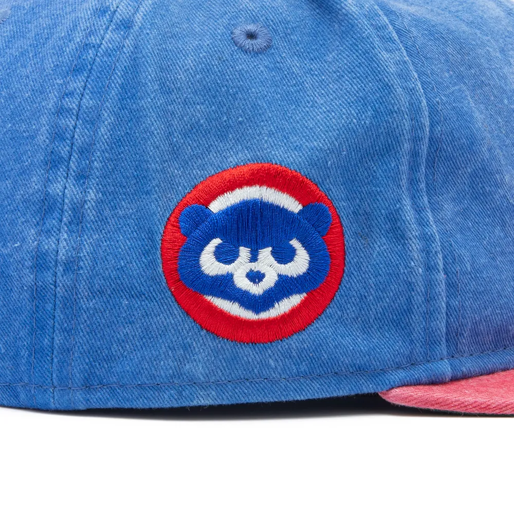 Chicago Cubs Pigment-dyed Golfer Snapback 'Royal/ Red'