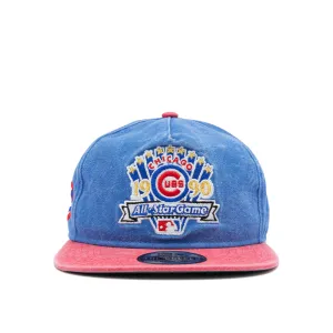 Chicago Cubs Pigment-dyed Golfer Snapback 'Royal/ Red'