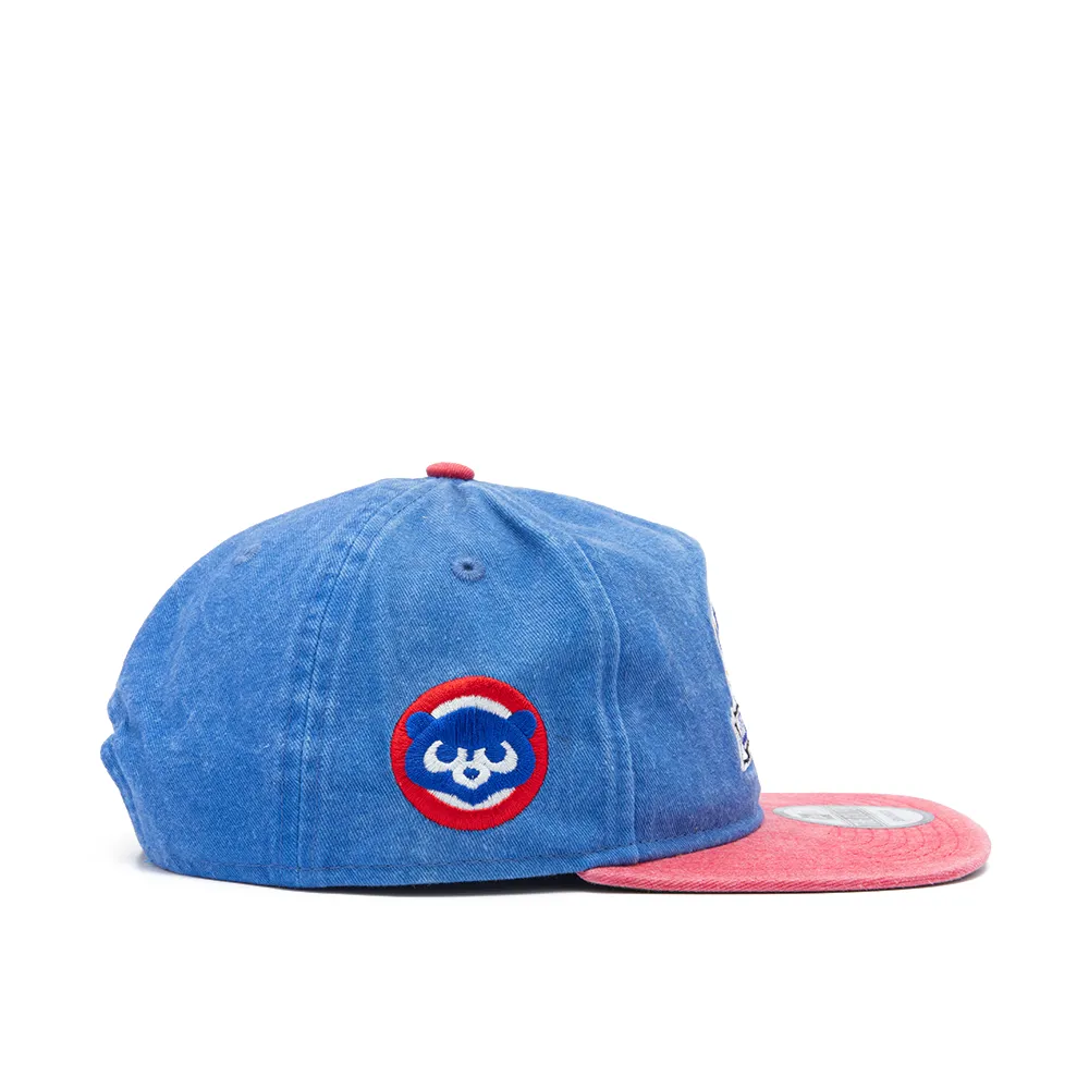 Chicago Cubs Pigment-dyed Golfer Snapback 'Royal/ Red'