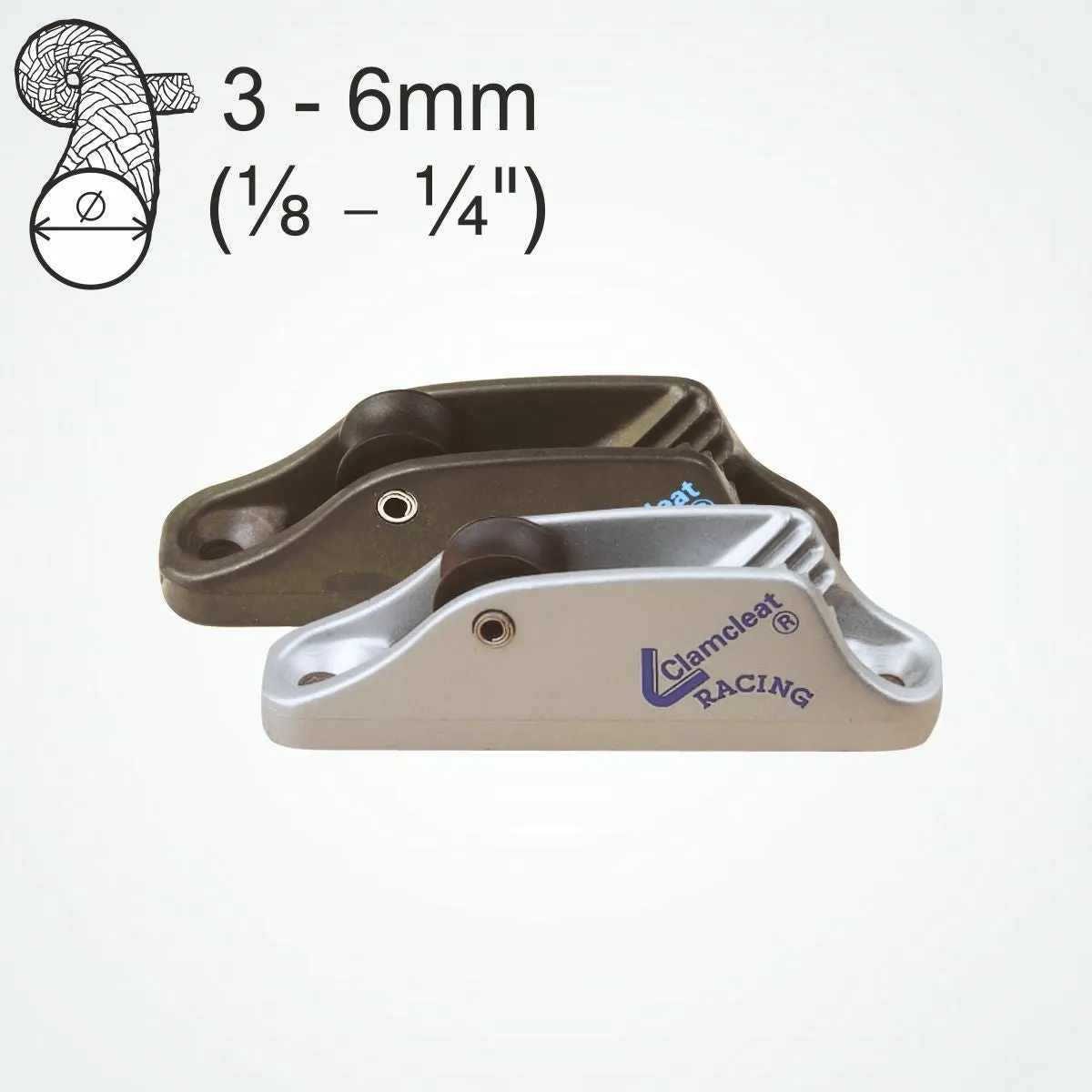 Clamcleat CL236 Roller Fairlead Mk1 Racing Junior