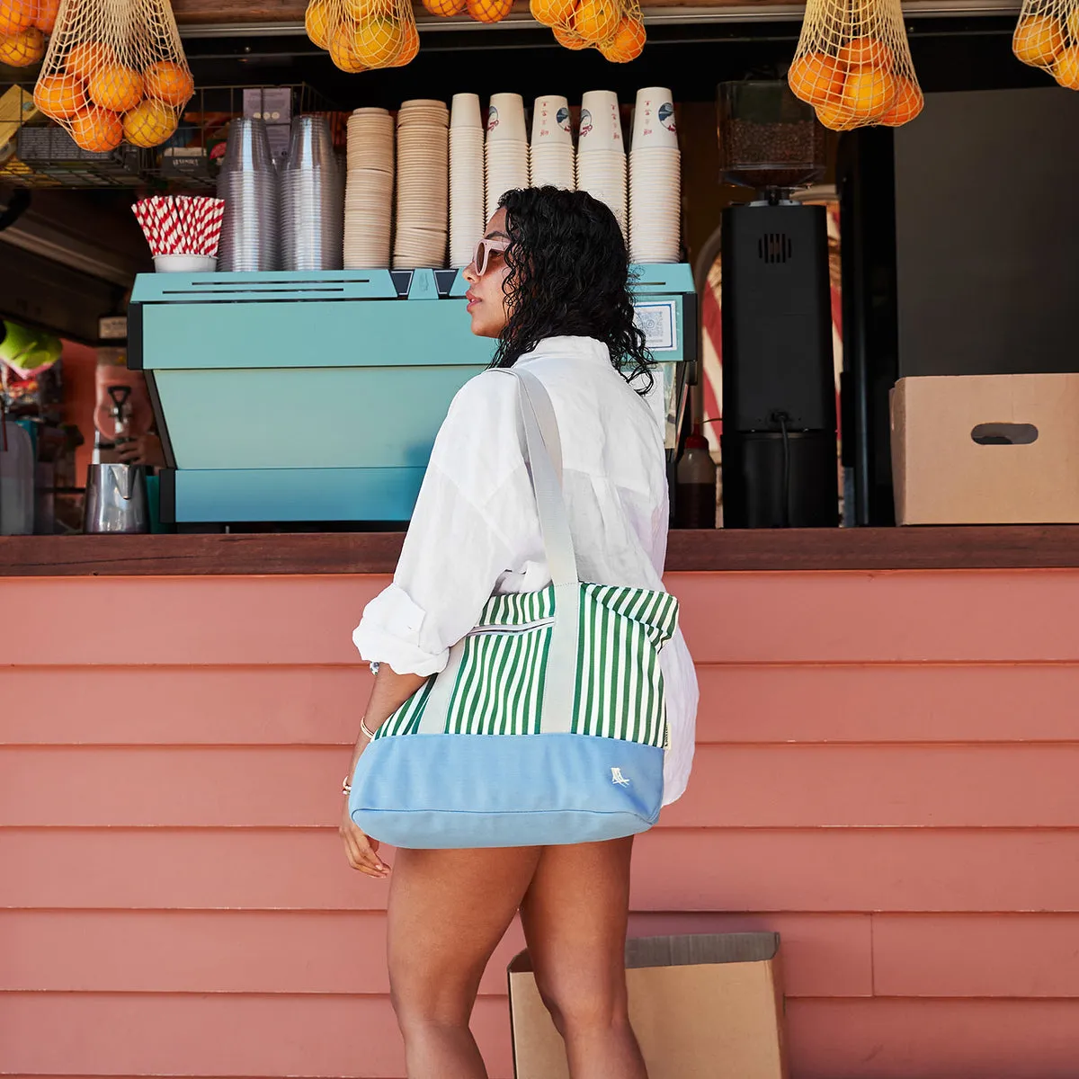 Dock & Bay Canvas Beach Bags - Olive Grove