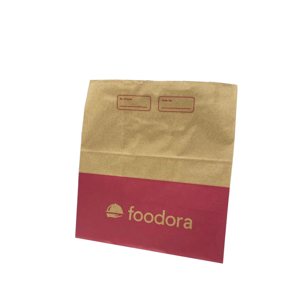 Foodora 11" x 6.5" x 11.5" Paper Bag - 300/Case