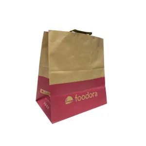 Foodora 11" x 6.5" x 11.5" Paper Bag - 300/Case