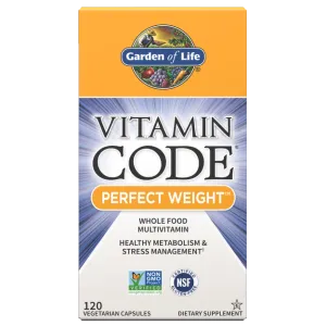 Garden of Life Vitamin Code Perfect Weight Capsules