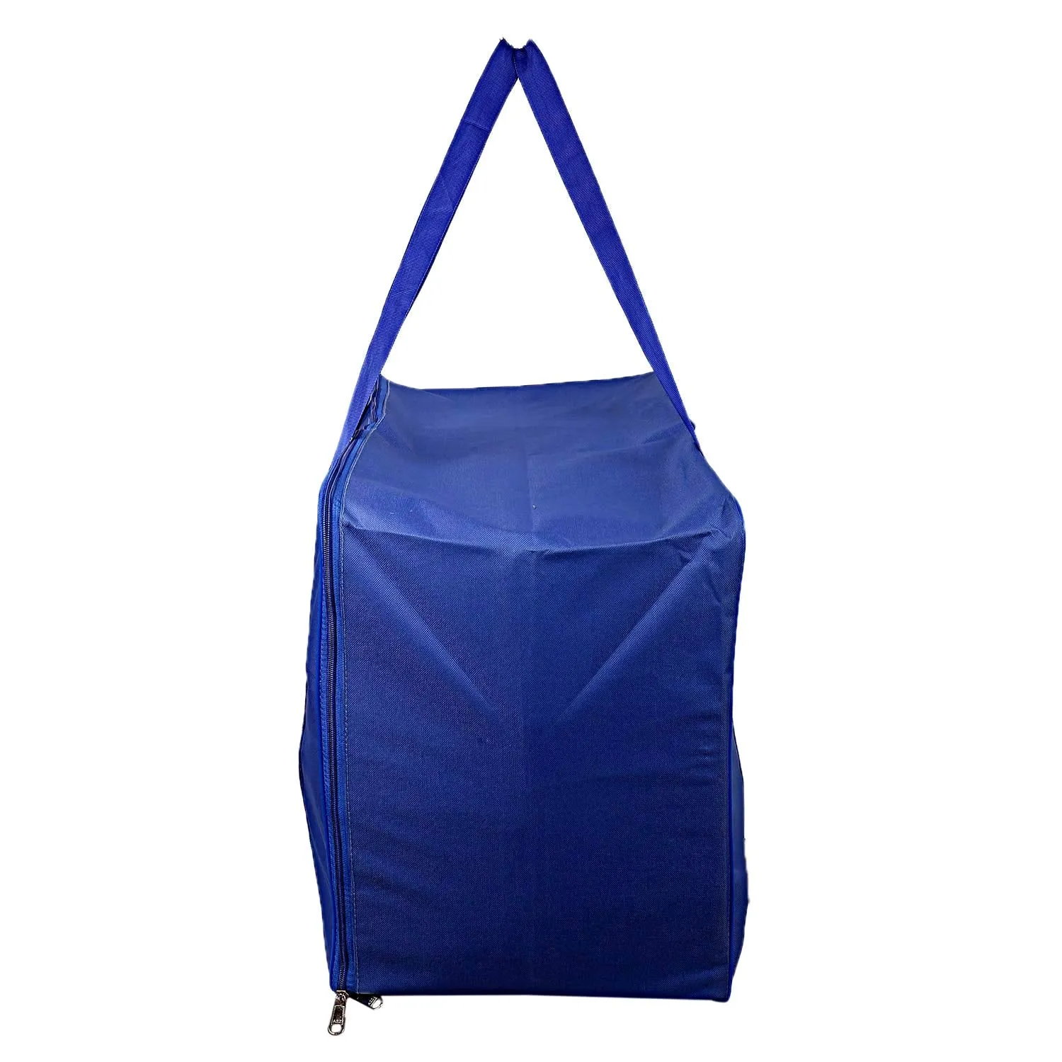 Kuber Industries 2 Pieces Rexine Jumbo Attachi Bag Travel Handbag Storage Carrying Bag, Blanket Cover, Duffle, Travel Multi-Purpose Bag (Royal Blue) CTKTC0134717