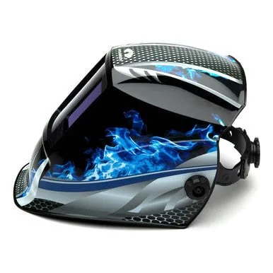 LEADHEAD Auto Darkening Helmet - Fire Metal WHAM3030FM