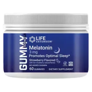 Life Extension Melatonin 3mg 60 Gummies