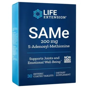 Life Extension SAMe 200mg 30 Enteric Coated Tabs