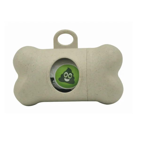 M-PETS Bamboo Waste Bag Dispenser