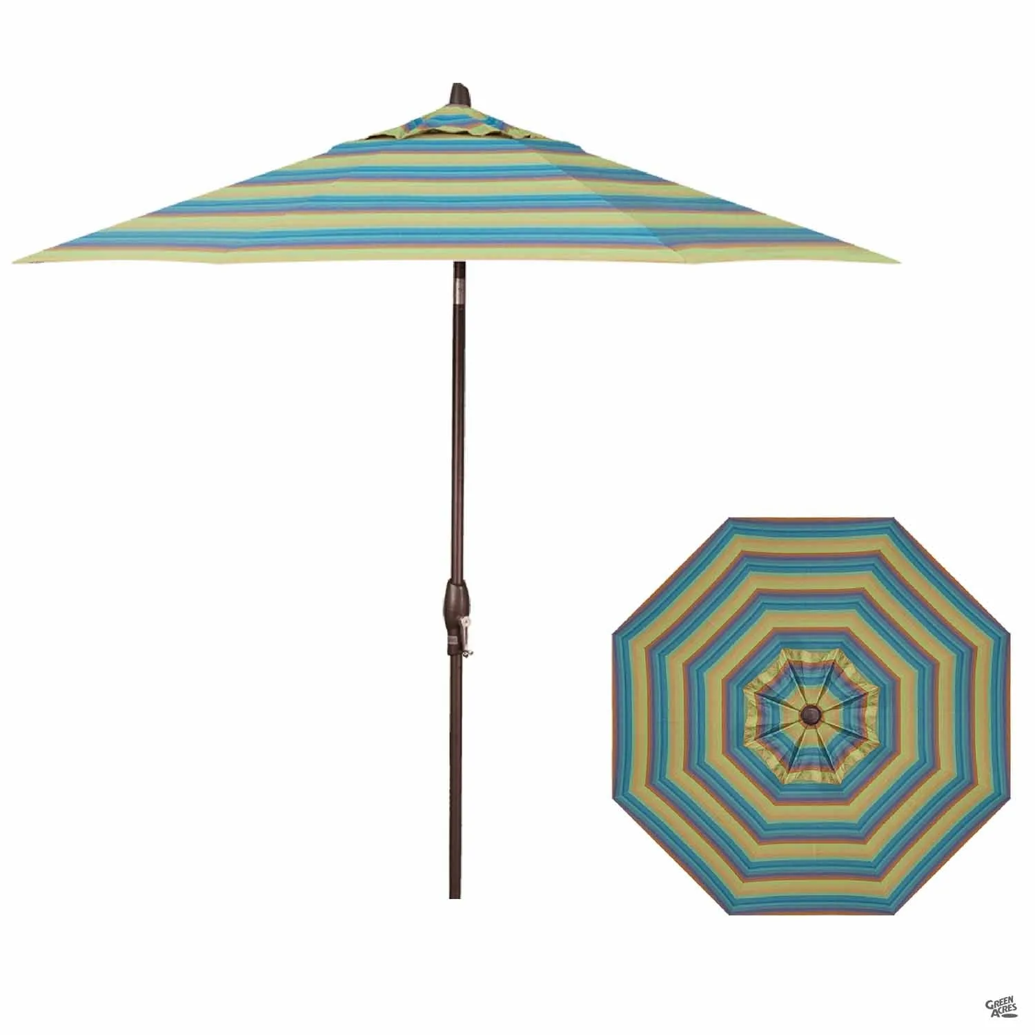 Market 9' | Auto Tilt Umbrella