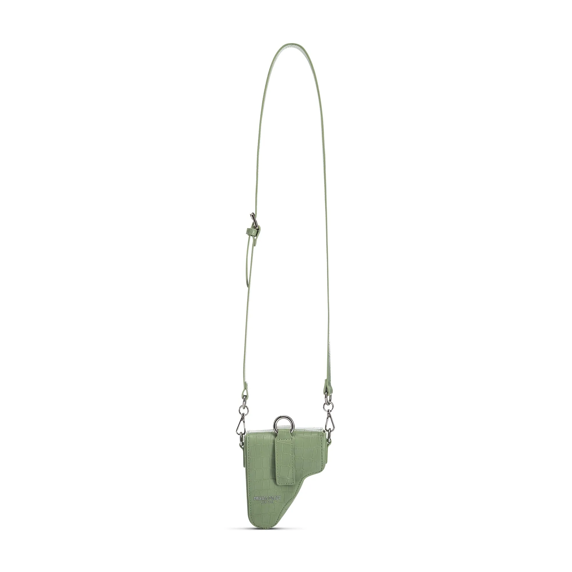 Mint Leather Multi Purpose Mini Bag