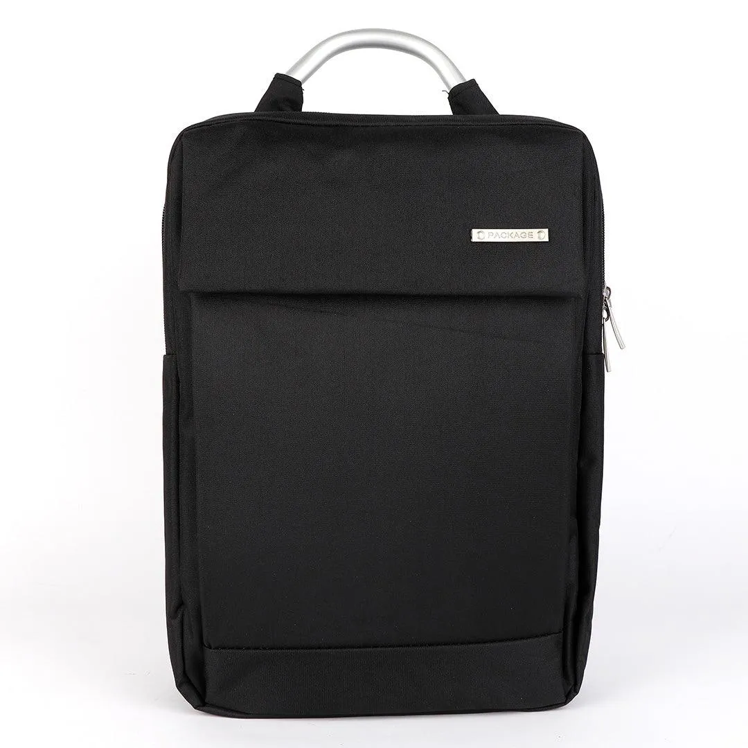 Multi-Purpose Vintage Package BackPack- Black