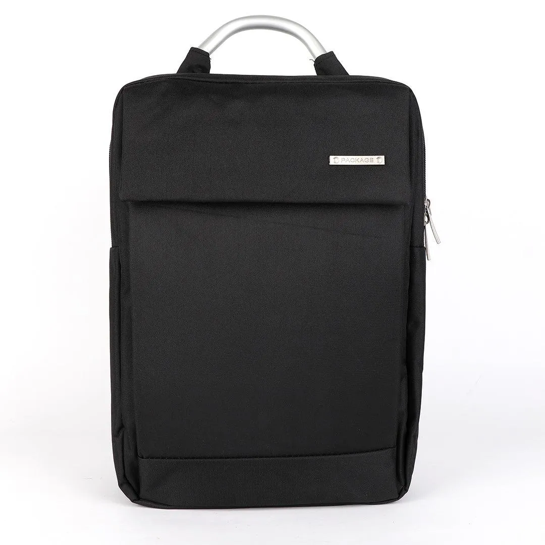 Multi-Purpose Vintage Package BackPack- Black