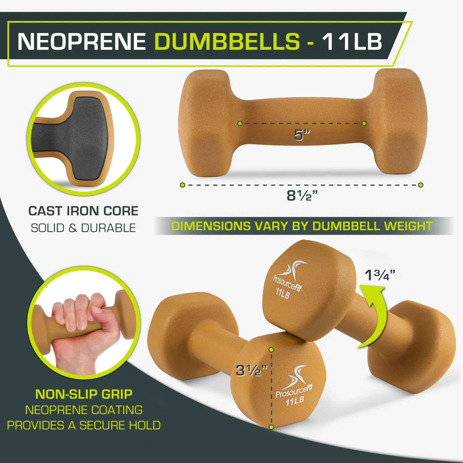 Neoprene Dumbbells