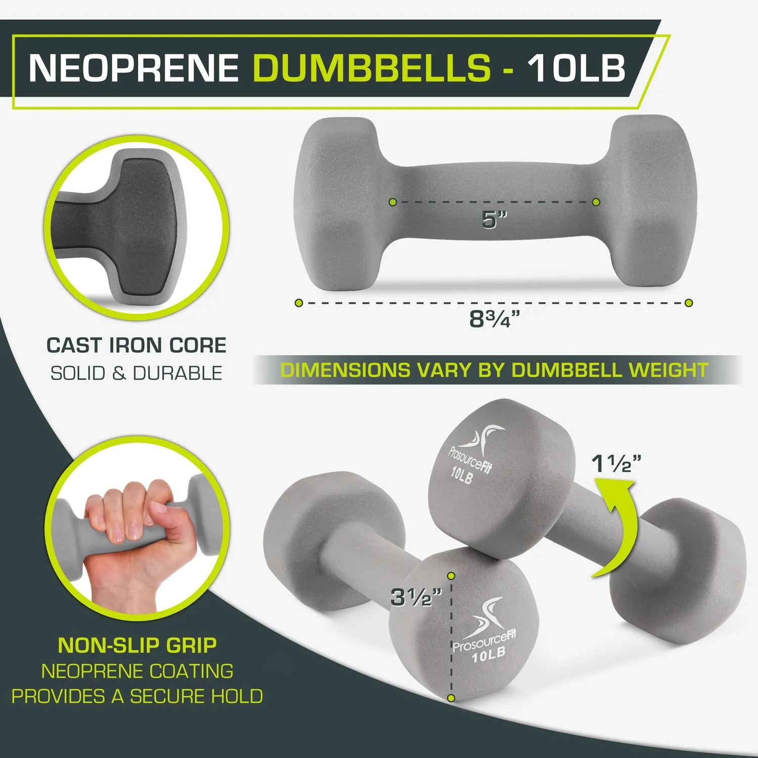 Neoprene Dumbbells