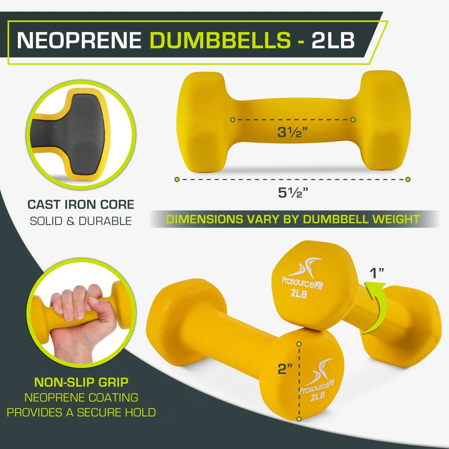 Neoprene Dumbbells