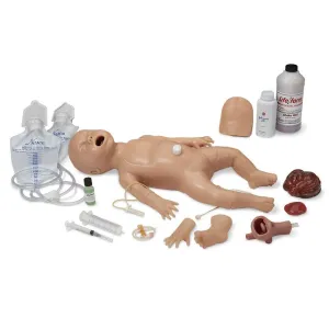 Newborn Nursing Skills and ALS Simulator, Light Skin Tone