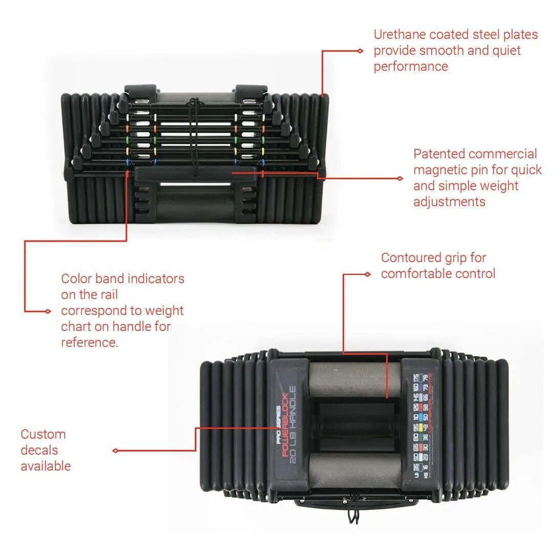 PowerBlock Commercial Pro Series 125