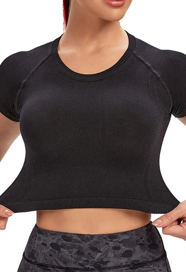 Quick-Dry Slim Active Crop Top