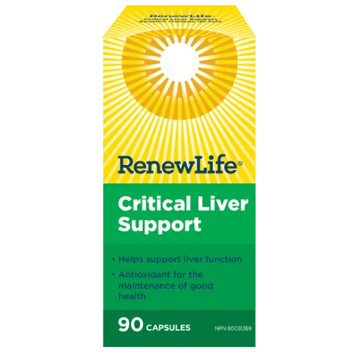 Renew life - critical liver support - 90 caps