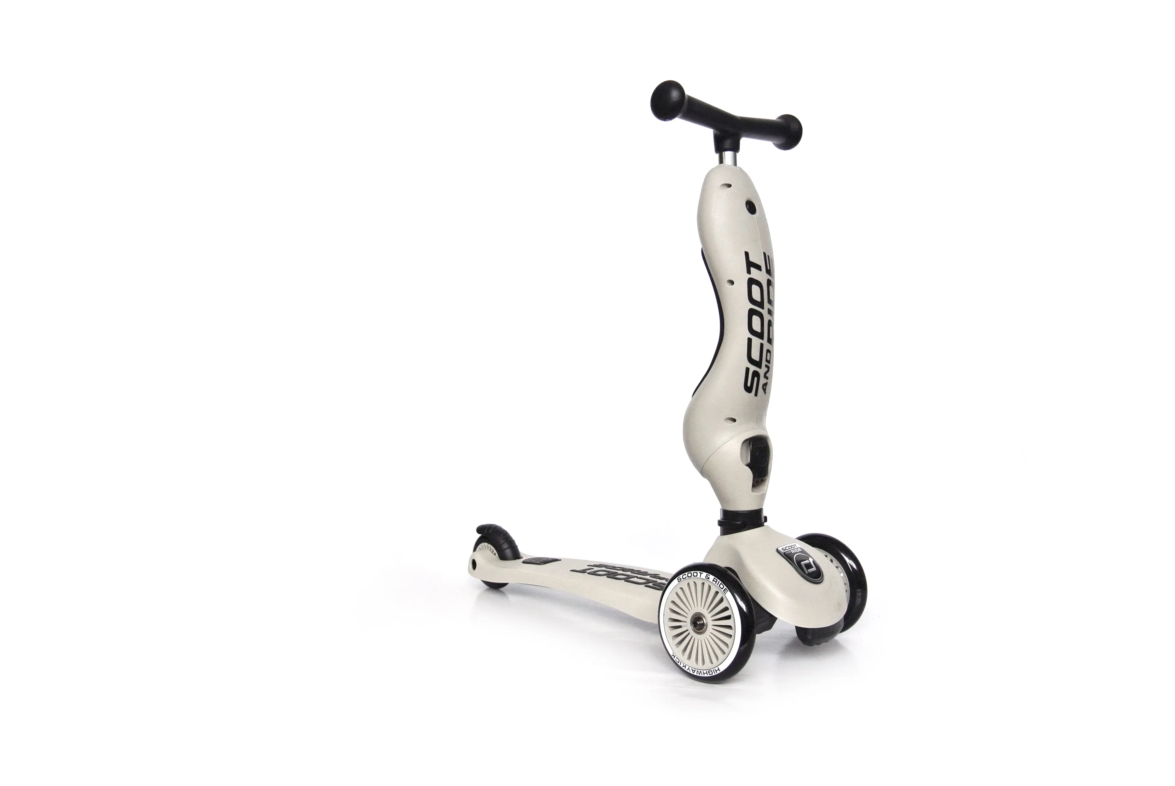 Scooter - Highwaykick 1 - 2 in 1 Kickboard/ Kickboard with Seat - Ash