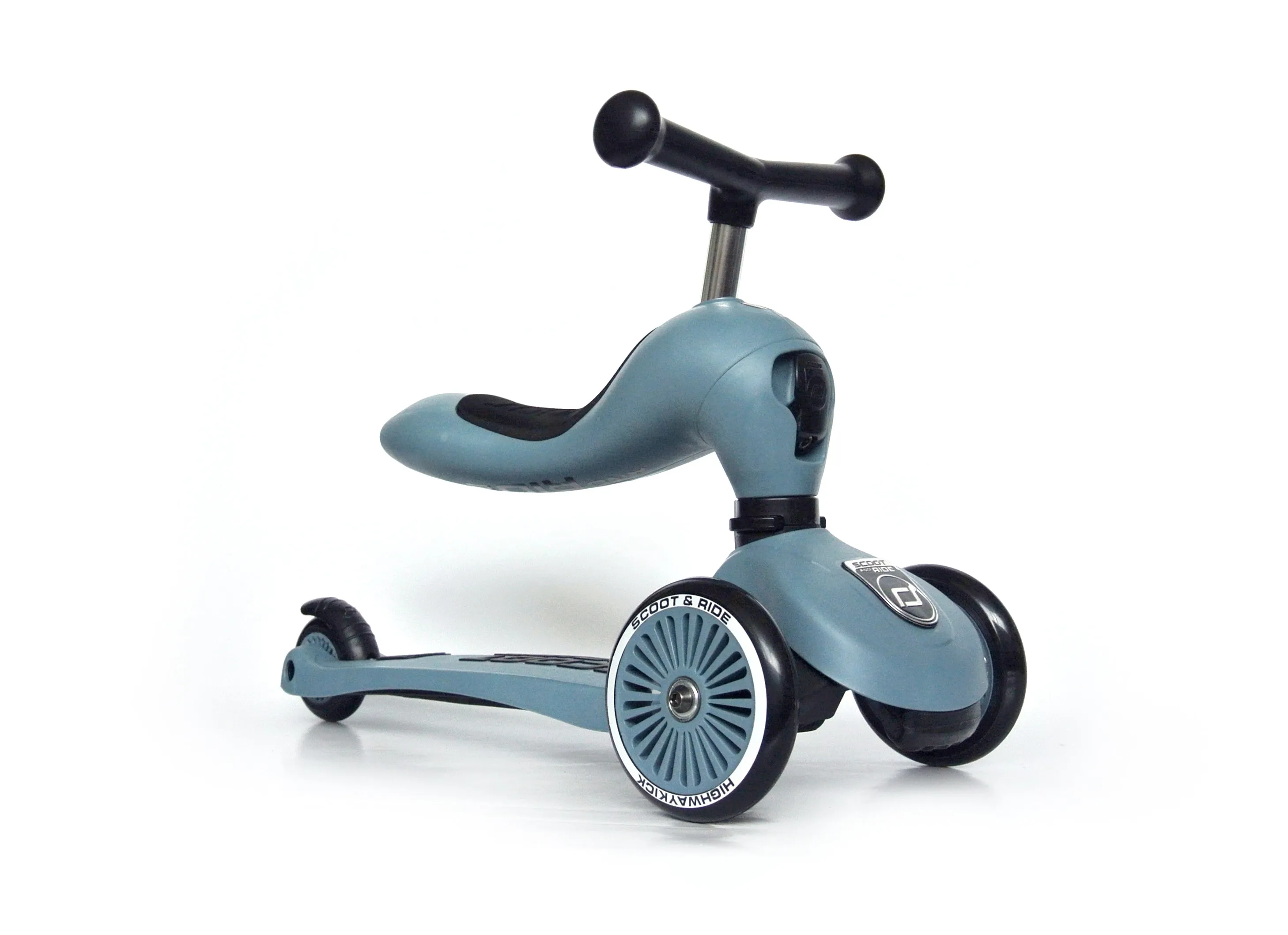 Scooter - Highwaykick 1 - 2 in 1 Kickboard/ Kickboard with Seat - Steel