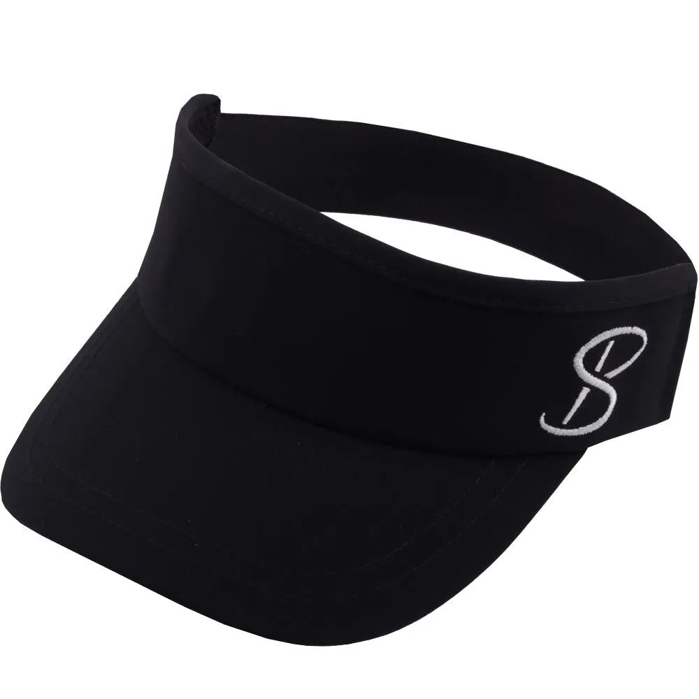 Sofibella Women's Elastic Visor - Black