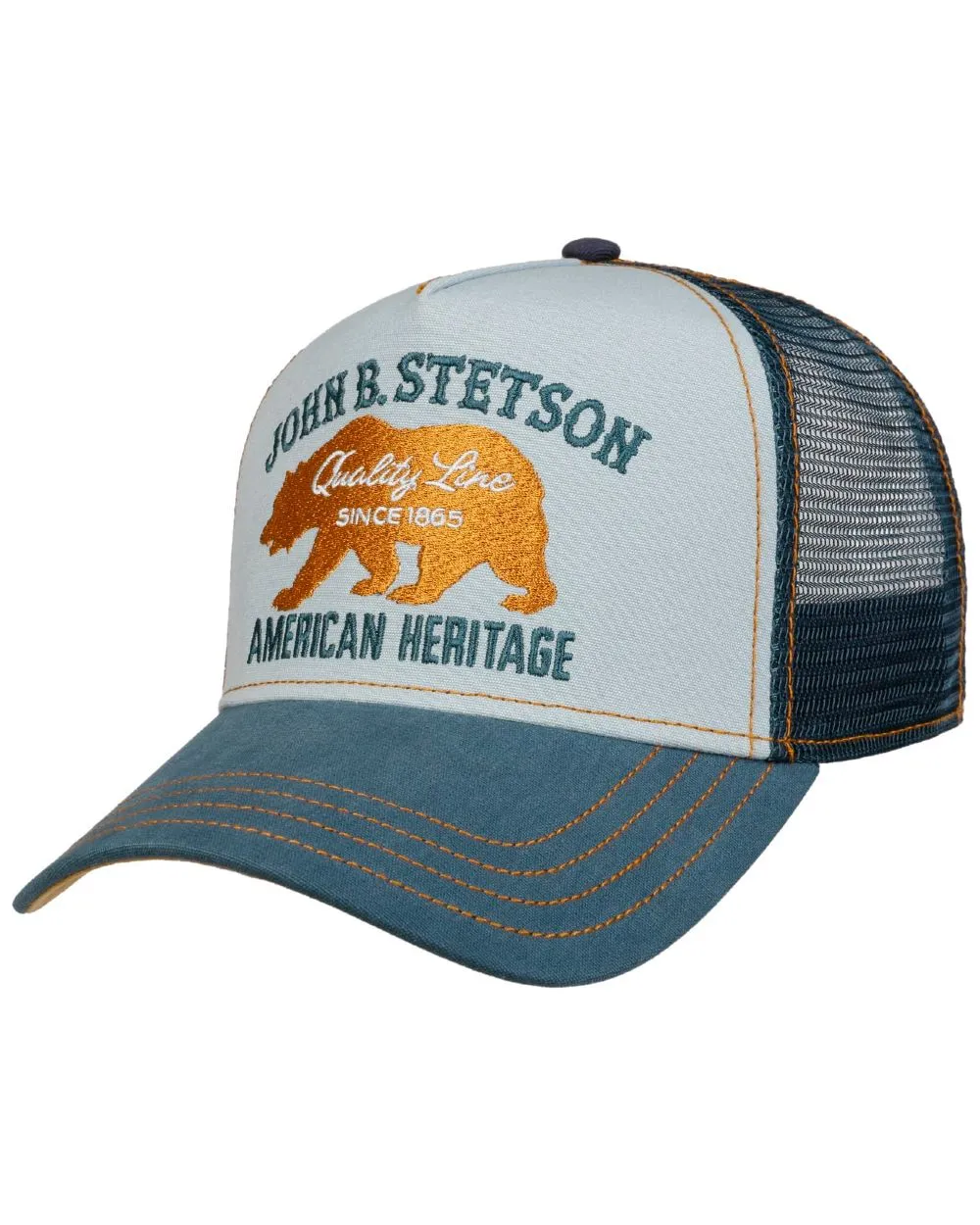 Stetson JBS Bear Blue Trucker Cap